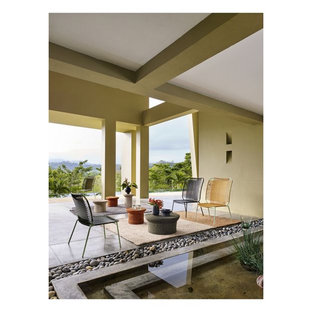 Fauteuil Cielo - piètement en métal-product