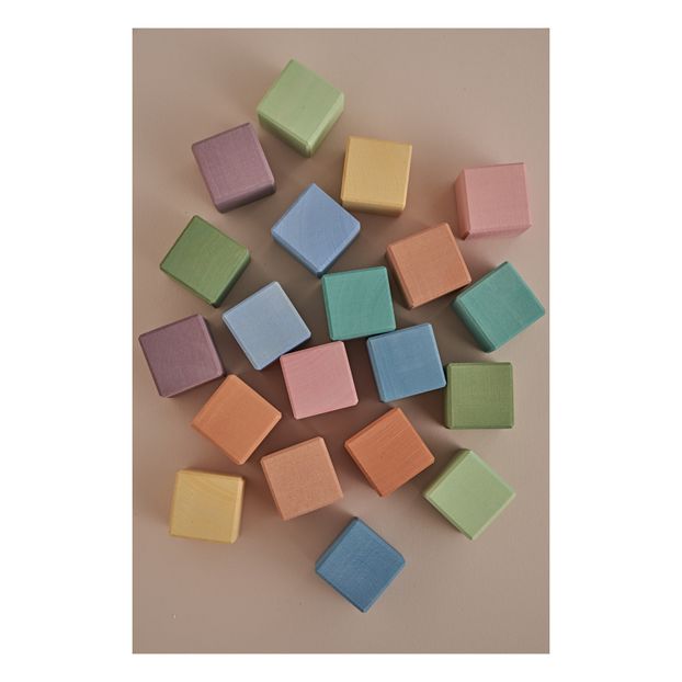 Cubes en bois - 20 pièces-product