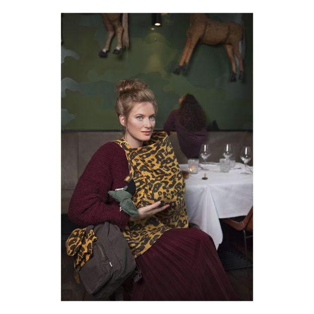 Wool/Silk Nursing Shawl and Cotton Swaddle-product