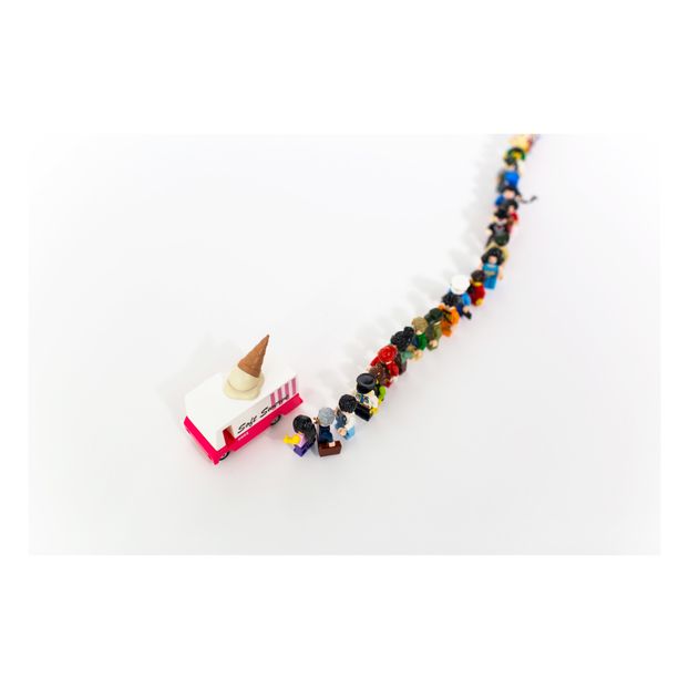 Voiture Ice Cream en bois-product