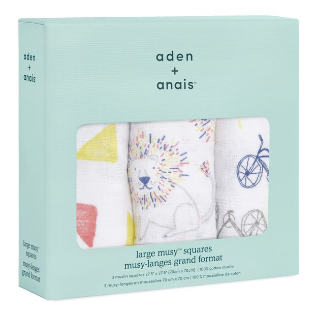 Cotton Swaddles 70x70cm - Pack of 3-product
