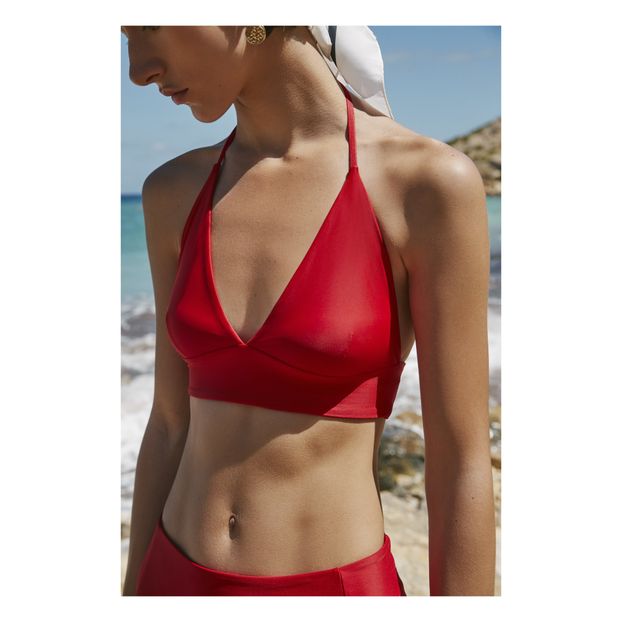 Haut de Maillot Triangle Halter-product