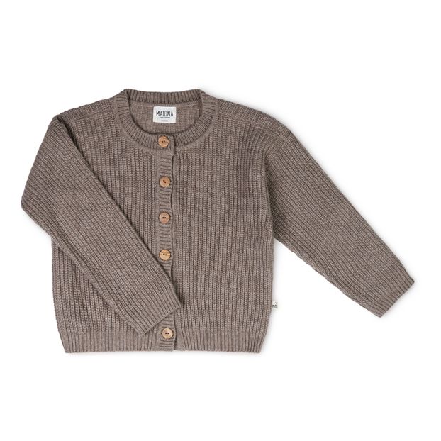 Cardigan Maille Recyclée Nico-product