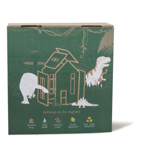 Maisonnette aimantée à construire en bois-product