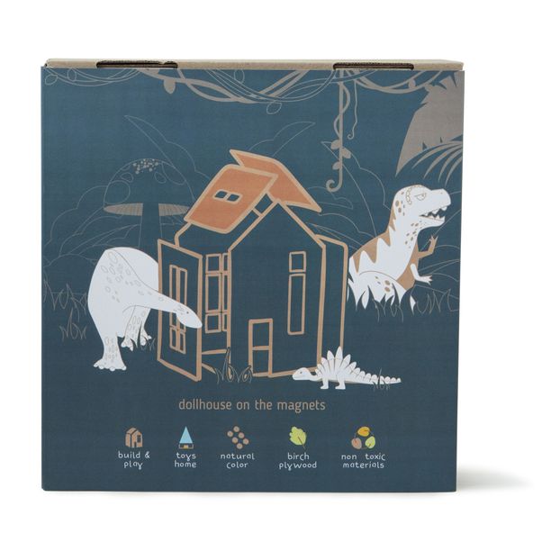 Casita imantada para construir de madera-product
