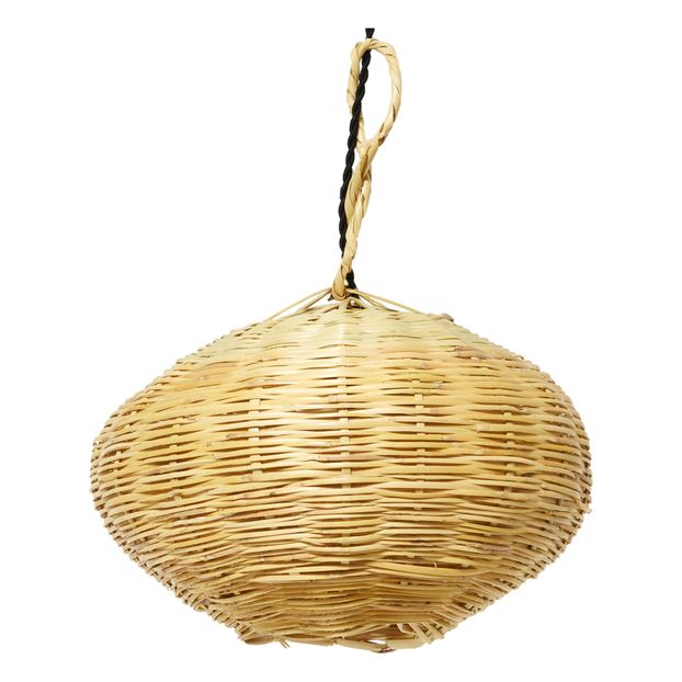 Suspension boule en osier-product