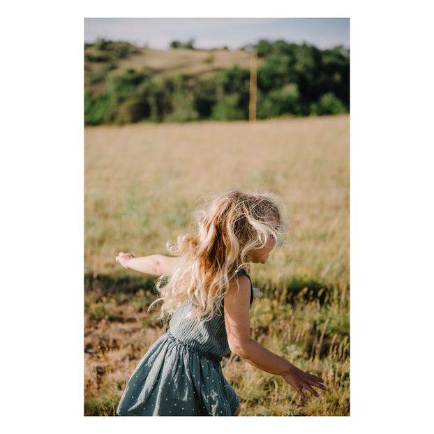 Sara Organic Cotton Two-Material Dress-product