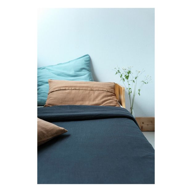 Wheat Duvet Cover in Cotton Muslin-product