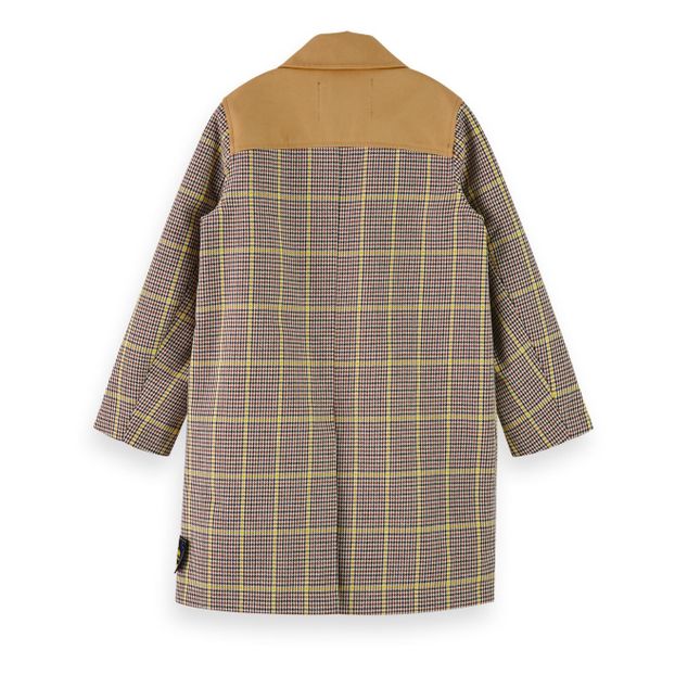Manteau Imperméable Pied de Poule-product