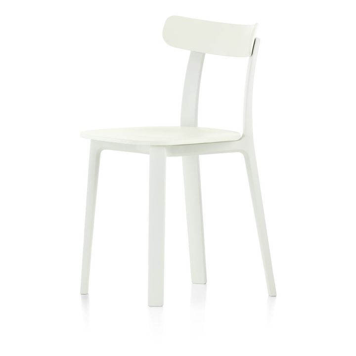 Sedia Morrison All plastic | Bianco- Immagine del prodotto n°2