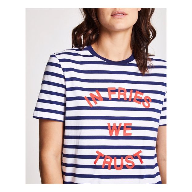 T-shirt Marinière In Fries We Trust-product