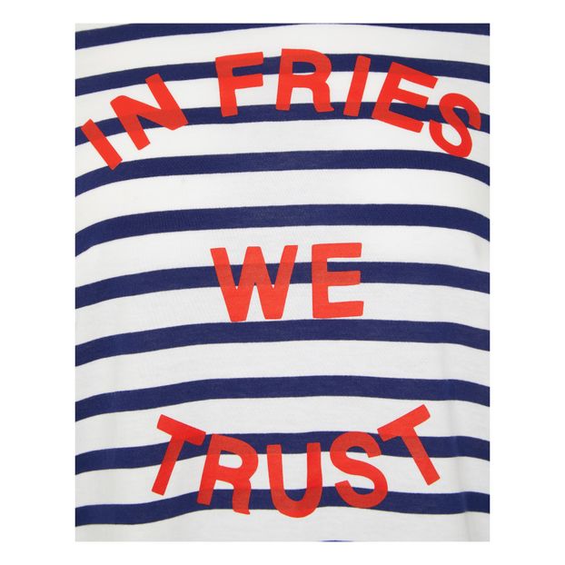 T-shirt Marinière In Fries We Trust-product