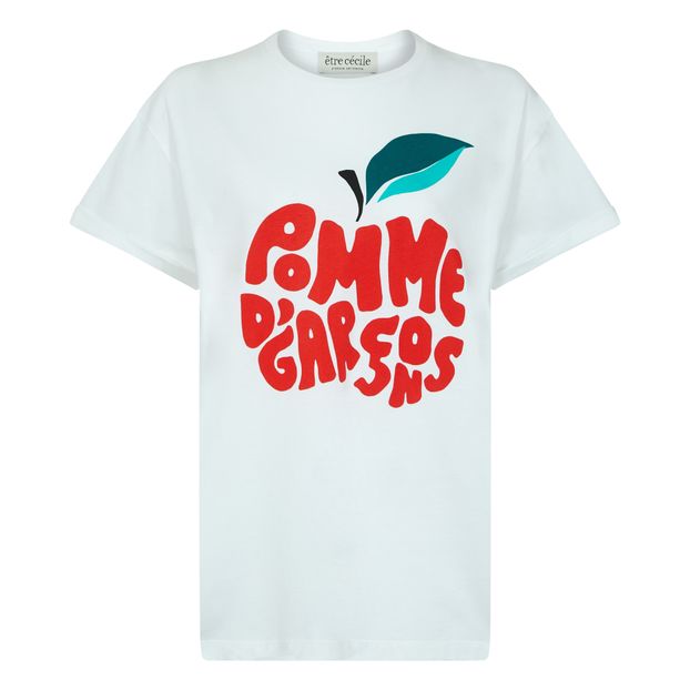 T-shirt Oversize Pomme D'Garçons Coton Bio-product