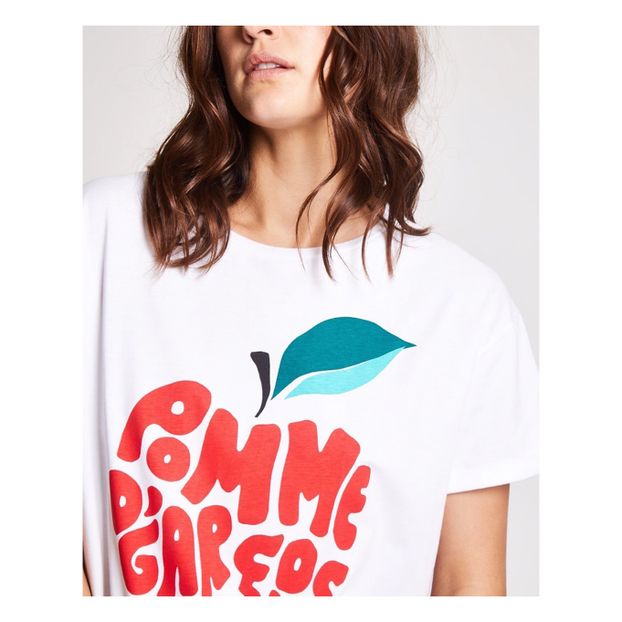 T-shirt Oversize Pomme D'Garçons Coton Bio-product