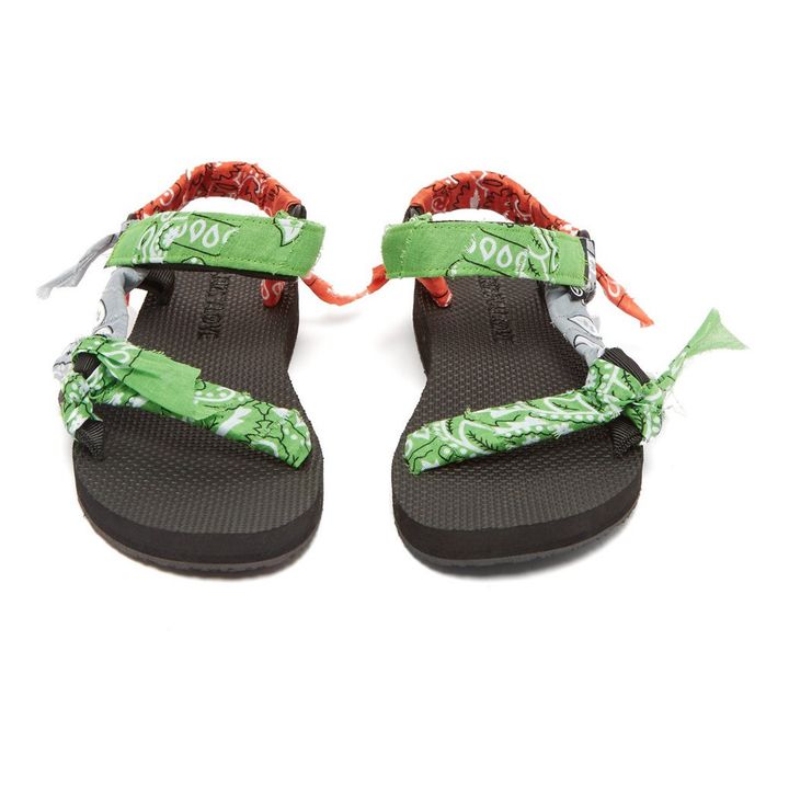 Sandalias Trekky Bandana Verde- Imagen del producto n°1