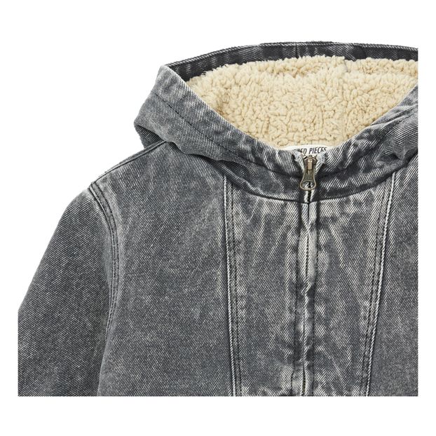 Jacket, Denim & Faux Fur-product