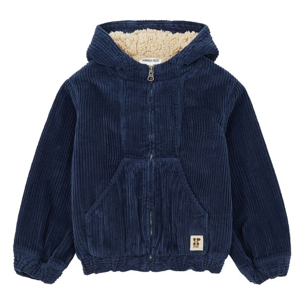 Veste Fourrée Velours Côtelé-product
