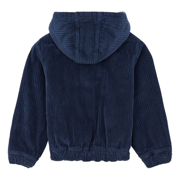 Veste Fourrée Velours Côtelé-product