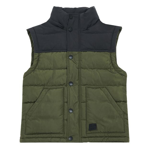 Puffer Coat, Removable Hood & Sleeves-product
