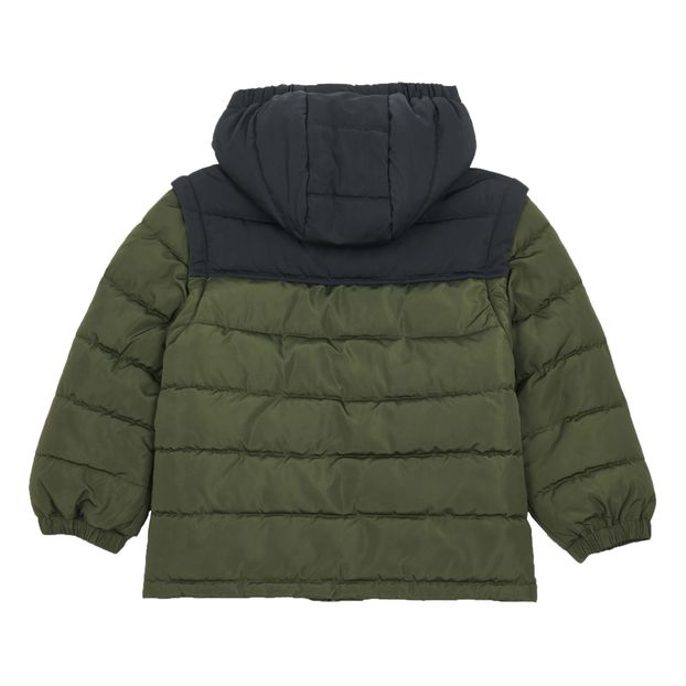 Puffer Coat, Removable Hood & Sleeves-product