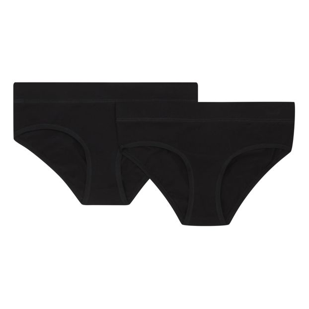 Juego de 2 braguitas de algodón orgánico-product