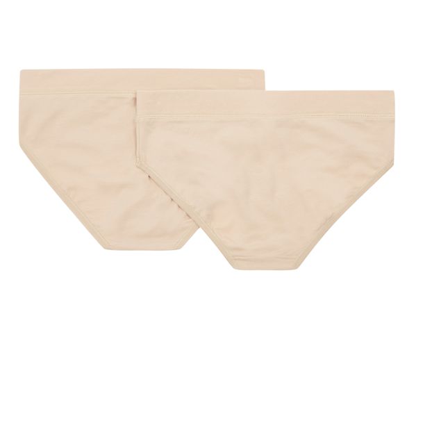 Juego de 2 braguitas de algodón orgánico-product