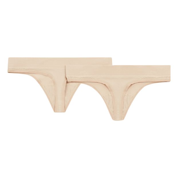 Juego de 2 tangas de algodón orgánico-product