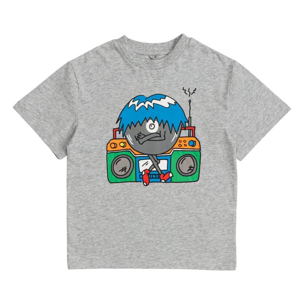 Camiseta Monstruo DJ de algodón orgánico-product