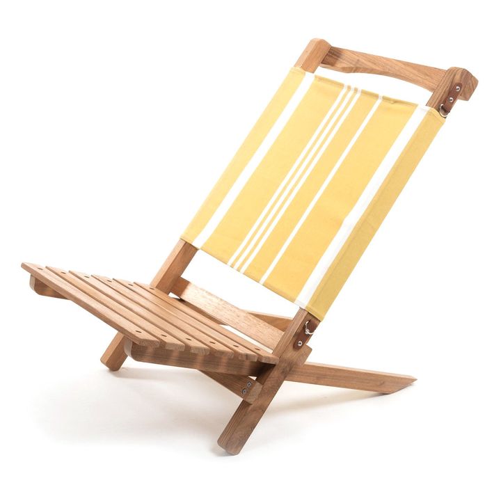 Foldable 2-Piece Chair | Yellow- Product image n°0