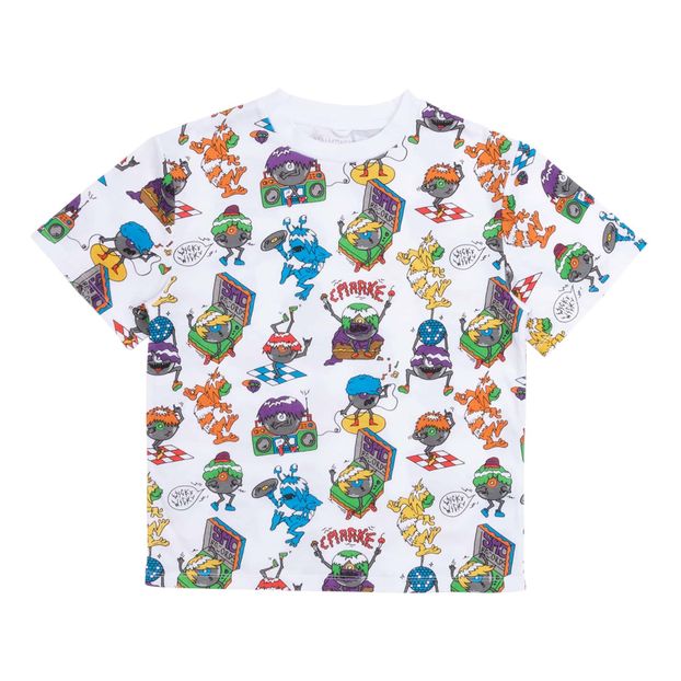 Camiseta Monstruos de algodón orgánico-product