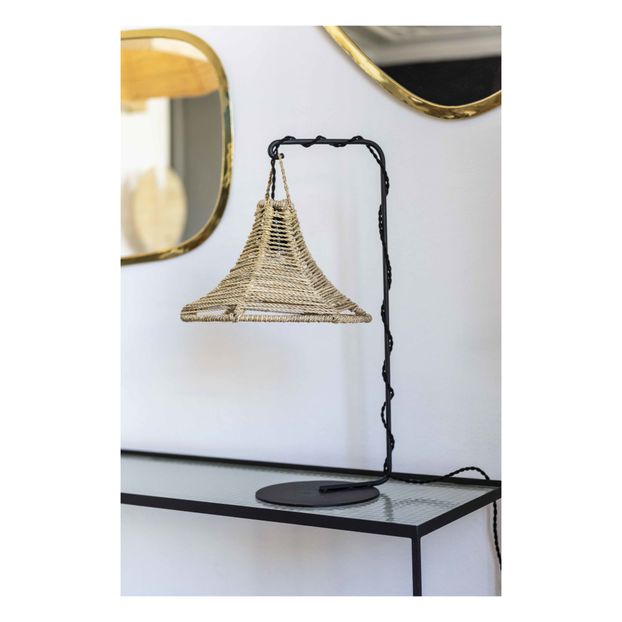 Suspension araignée en feuilles de palmier-product