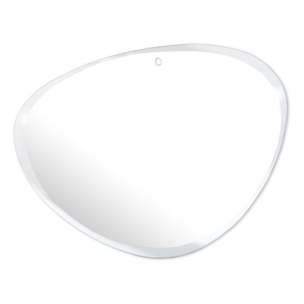 Miroir extra plat biseauté - forme aléatoire ovale 87x67 cm-product