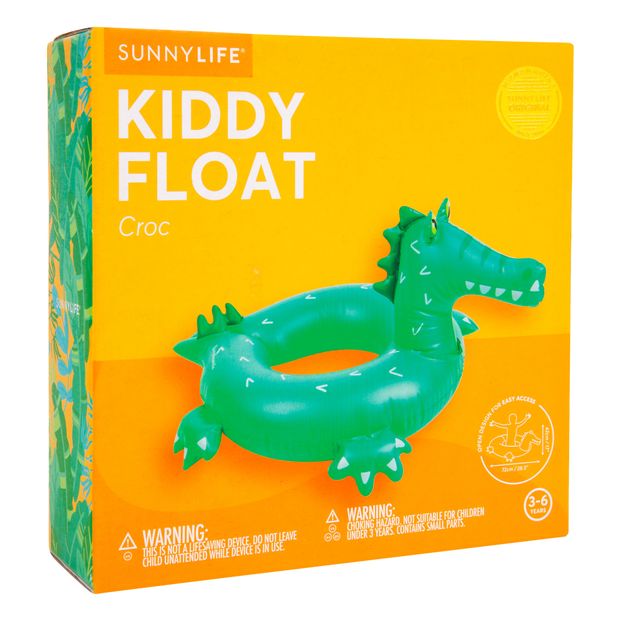 Inflatable Crocodile Pool Ring-product