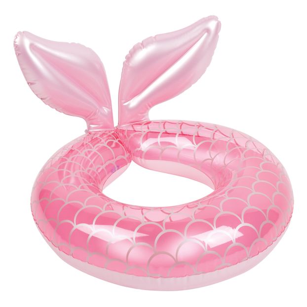 Inflatable Mermaid Pool Ring-product
