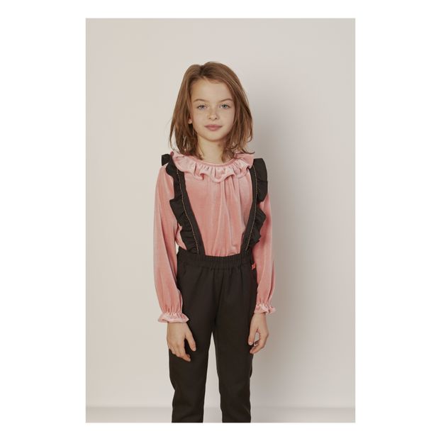 Flannel Trousers with Suspenders-product