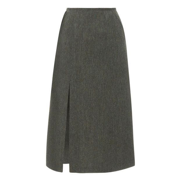 Jupe Midi Linette Tweed Chevron-product