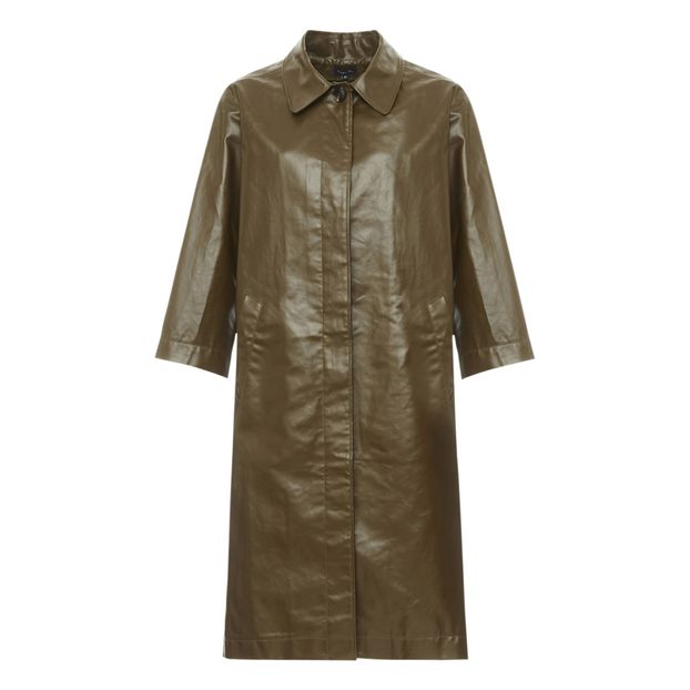Trench Laurent Gabardine de Coton Enduite-product
