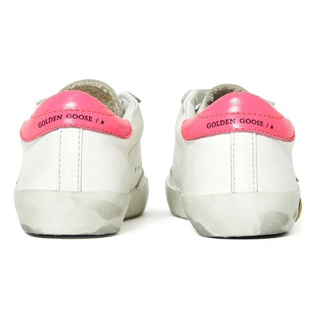 Baskets Cuir Scratchs Pailletée Old School-product