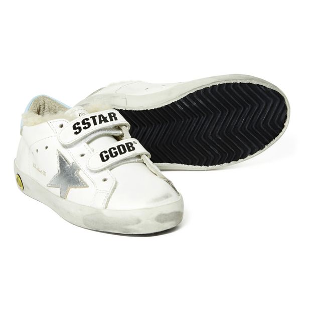 Baskets Cuir Scratchs Old School Sherpa-product