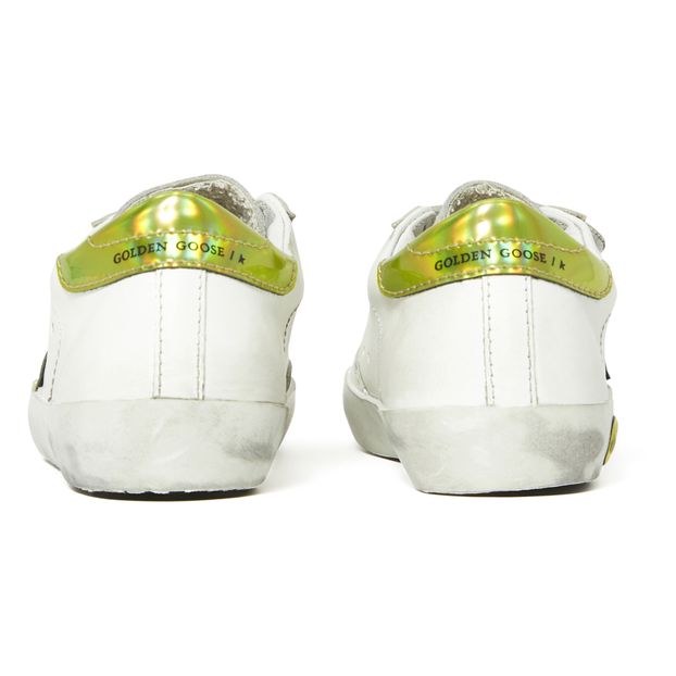 Baskets Cuir Scratchs Etoile Old School-product
