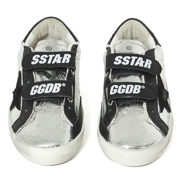 Baskets Cuir Craquelé Scratchs Old School-product