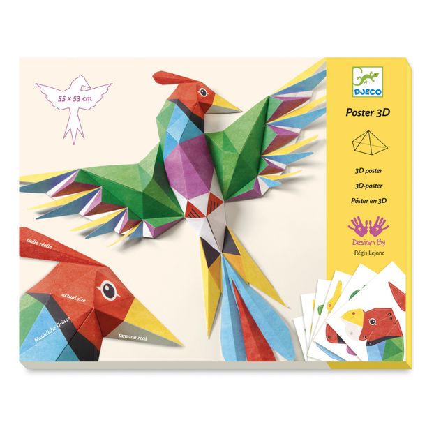 Póster 3D Amazonia para construir-product