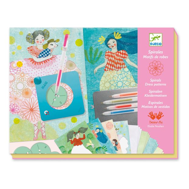 Spirales motifs de robes-product