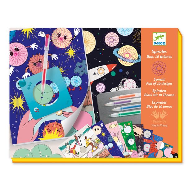 10-themed Spiral Activity Kit-product