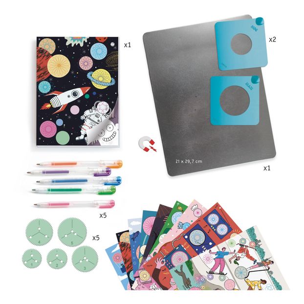 10-themed Spiral Activity Kit-product