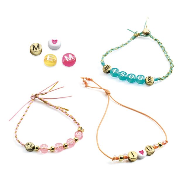 DIY bracelets alphabet à créer-product