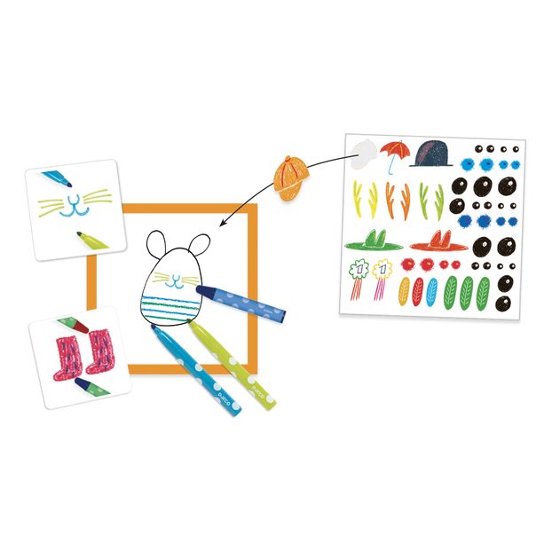 Coloriage Les animaux rigolos-product
