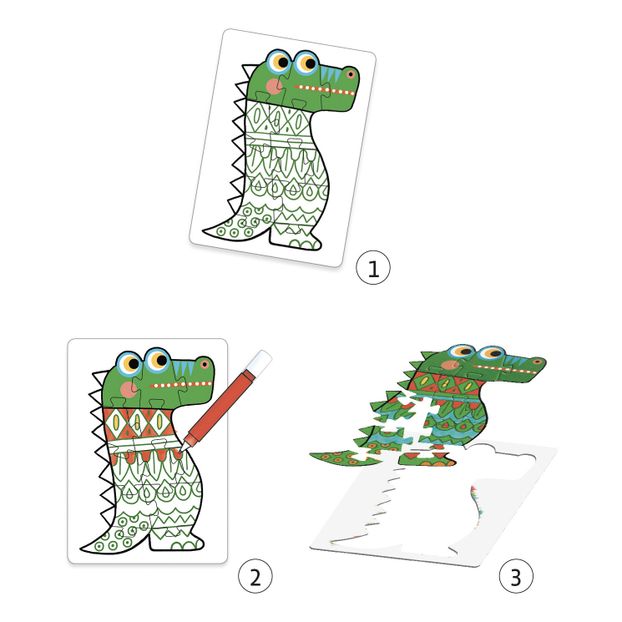 Puzzle para colorear Animocolor-product