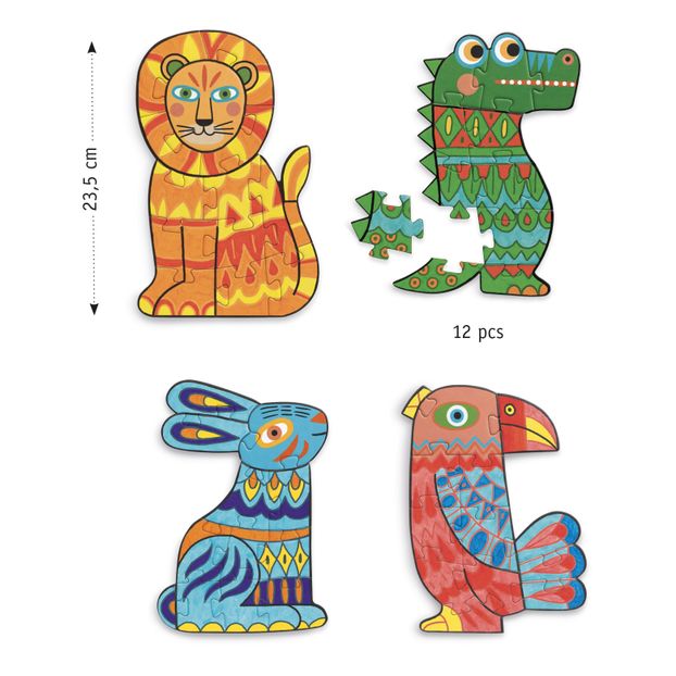 Puzzle para colorear Animocolor-product