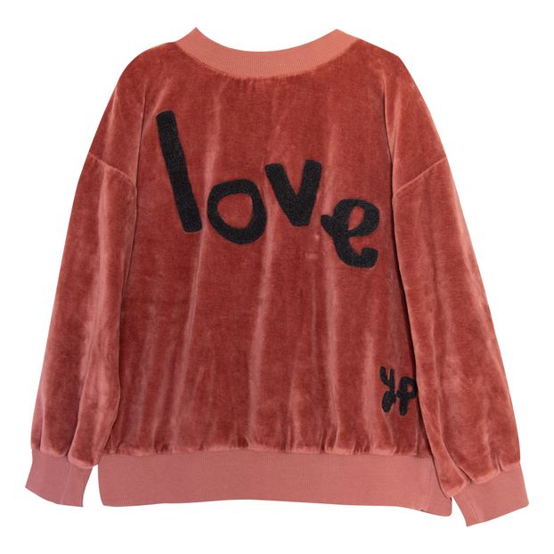 Sweat Coton Bio Love-product